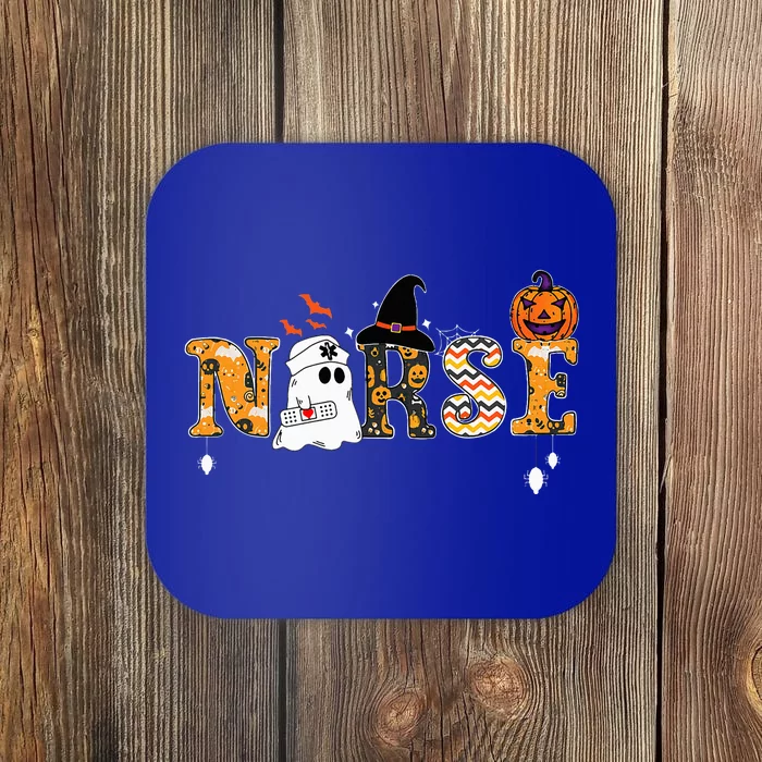 Ghost Nurses Halloween Crew Funny Costume Coaster