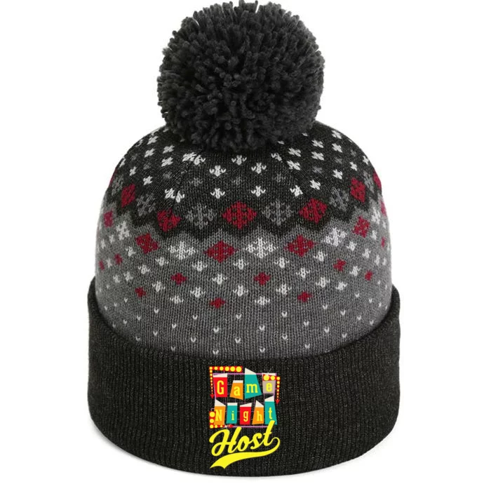 Game Night Host Family Board Game Trivia Night The Baniff Cuffed Pom Beanie