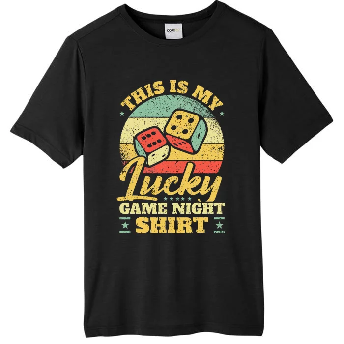 Game Night Host I Lucky Board Game Night ChromaSoft Performance T-Shirt