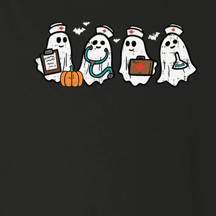 Ghost Nurses Halloween Crew Funny Costume Toddler Long Sleeve Shirt