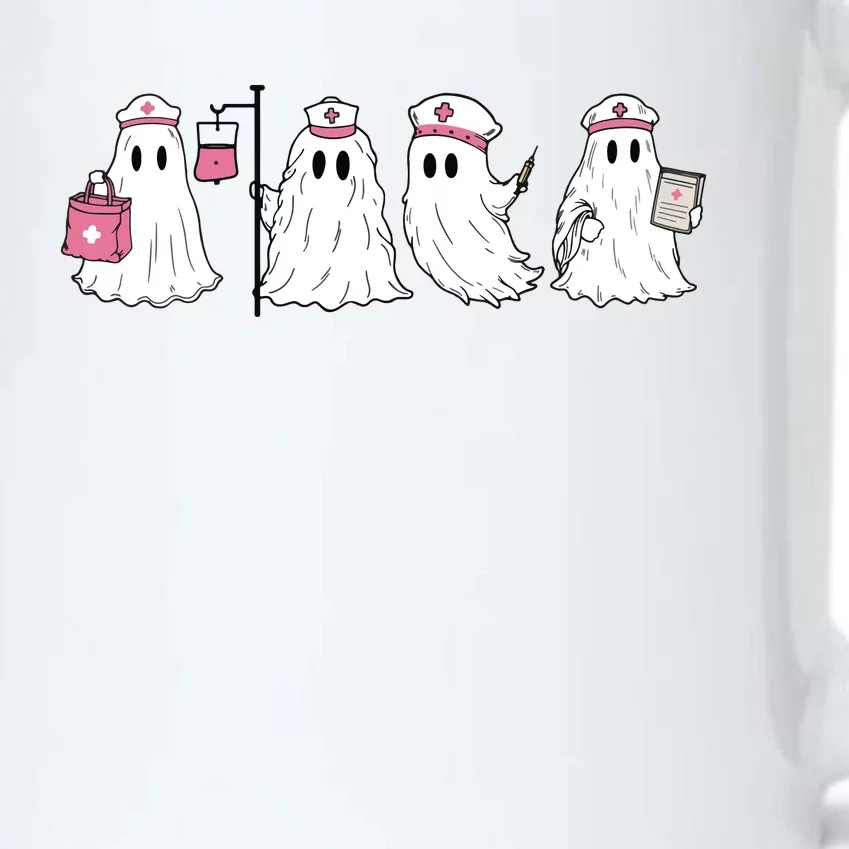 Ghost Nurse Halloween Halloween Nurse Black Color Changing Mug