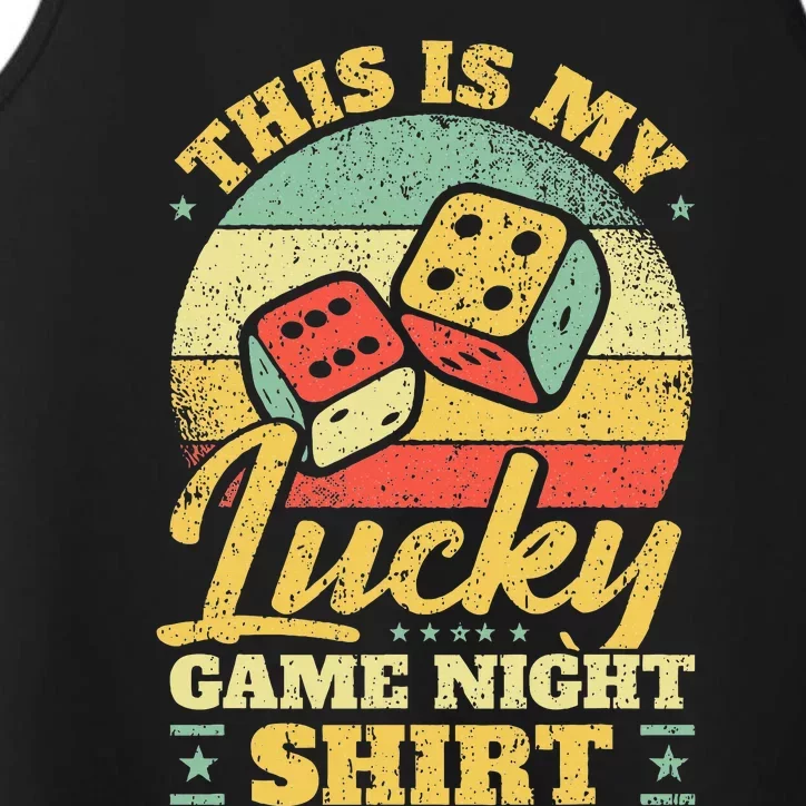 Game Night Host I Lucky Board Game Night Performance Tank