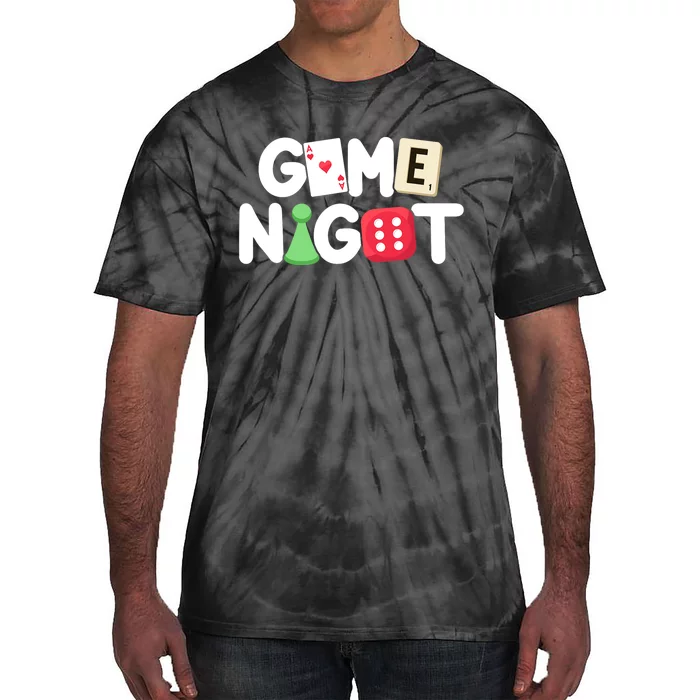 Game Night Host Board Games Trivia Night Team Women Men Tie-Dye T-Shirt