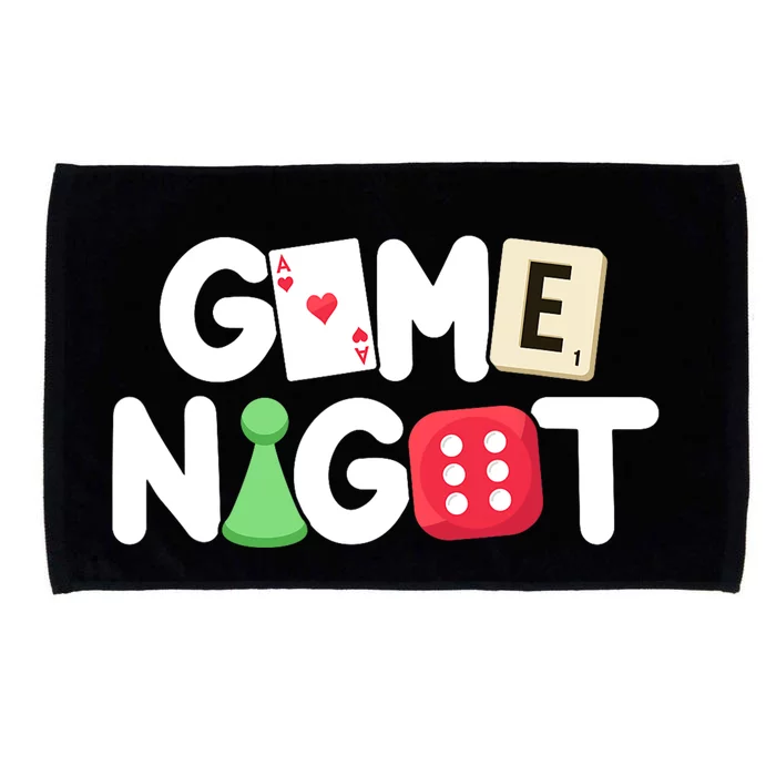 Game Night Host Board Games Trivia Night Team Women Men Microfiber Hand Towel