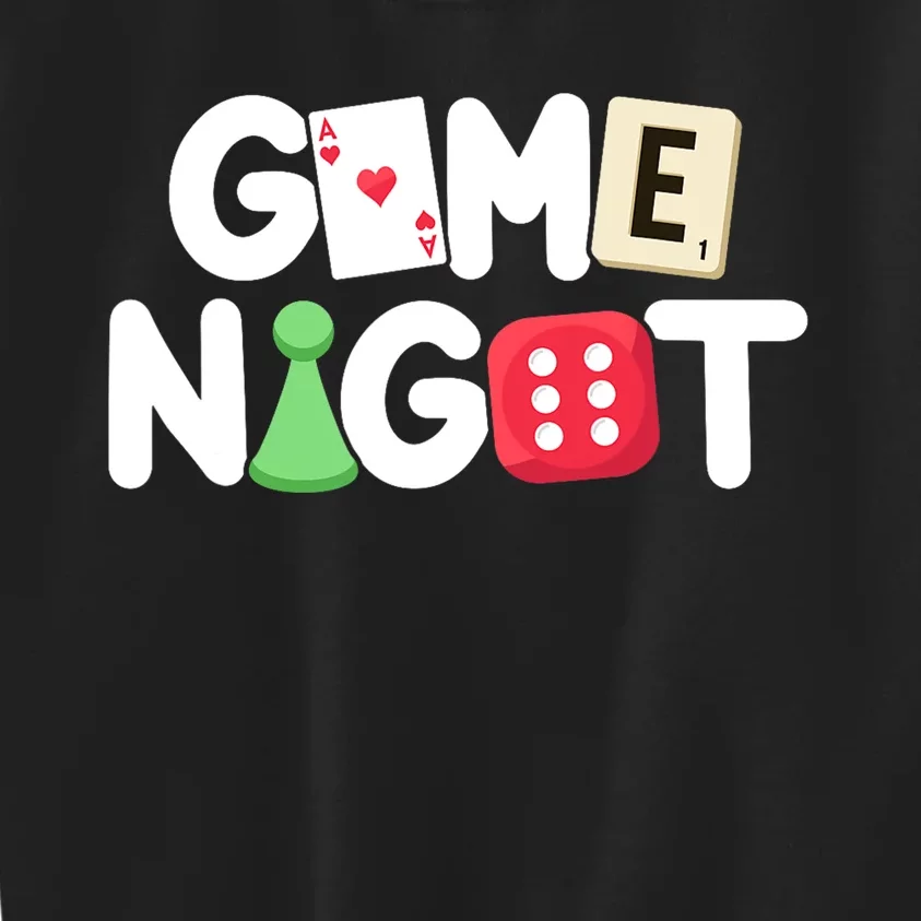 Game Night Host Board Games Trivia Night Team Women Men Kids Sweatshirt