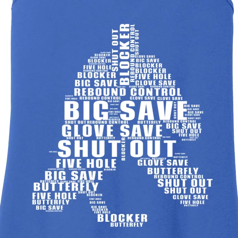 Gift Novelty Ice Hockey Goalie Shut Out Funny Gift Ladies Essential Tank