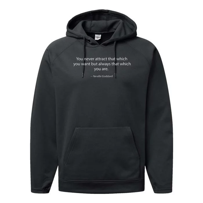 GODDARD Neville Law Of Attraction + Assumption Performance Fleece Hoodie