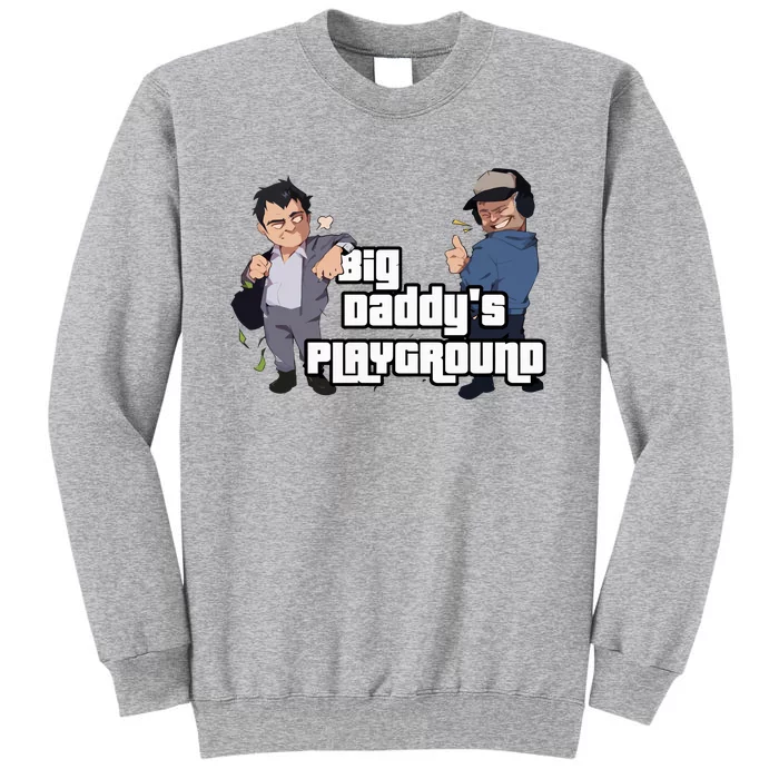 Geekvention Ned Luke Big DaddyS Playground Tall Sweatshirt