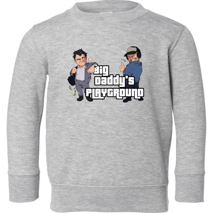 Geekvention Ned Luke Big DaddyS Playground Toddler Sweatshirt