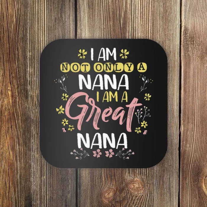 Great Nana Mom Grandmother Mother's Day Funny Coaster