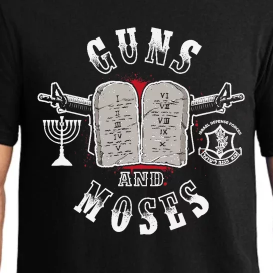 Guns N Moses Israeli Defense Force IDF Pajama Set