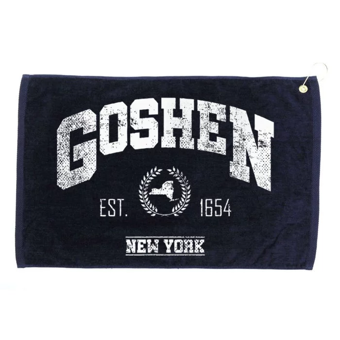 Goshen Ny New York Vintage Throwback Grommeted Golf Towel