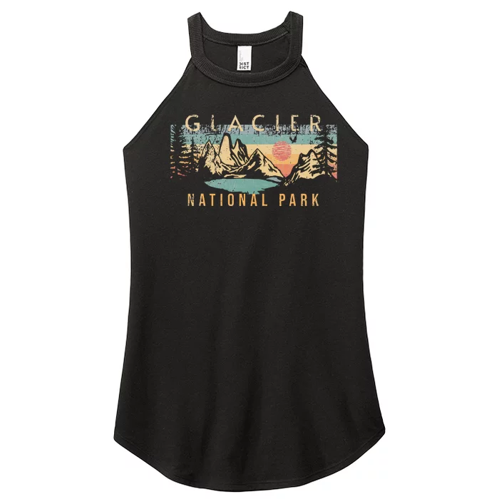 Glacier National Park Women’s Perfect Tri Rocker Tank