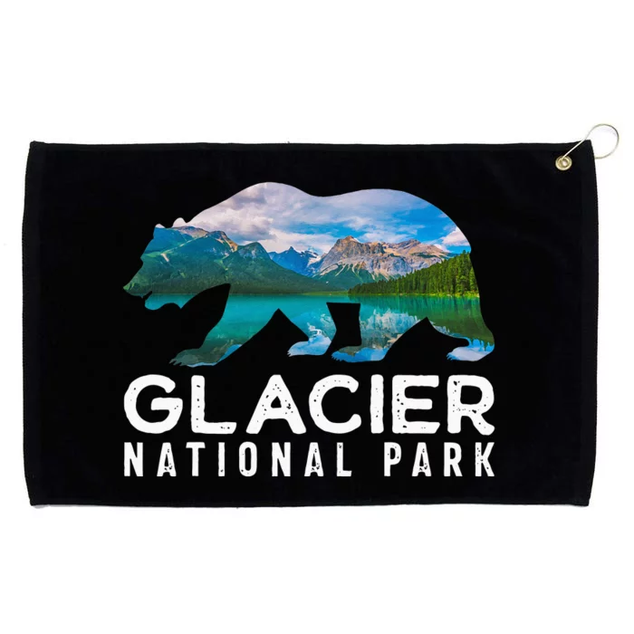 Glacier National Park Montana National Park Grommeted Golf Towel