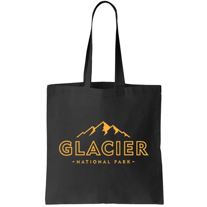 Glacier National Park Montana Hiking Souvenir Tote Bag