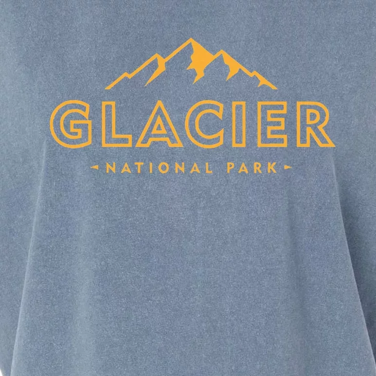 Glacier National Park Montana Hiking Souvenir Garment-Dyed Women's Muscle Tee