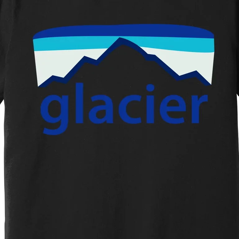 Glacier National Park Cricut File Premium T-Shirt