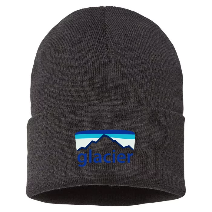 Glacier National Park Cricut File Sustainable Knit Beanie