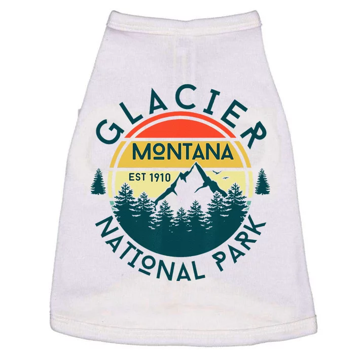 Glacier National Park Montana Hiking Nature Outdoors Doggie Tank