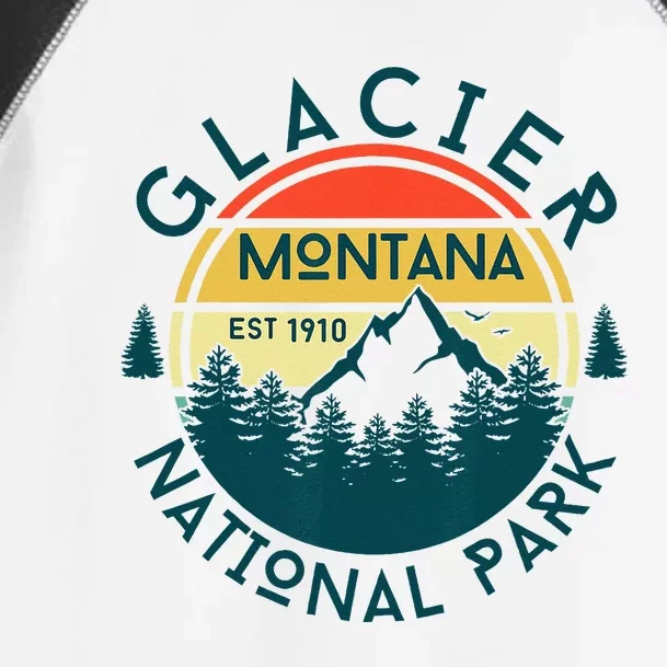 Glacier National Park Montana Hiking Nature Outdoors Toddler Fine Jersey T-Shirt