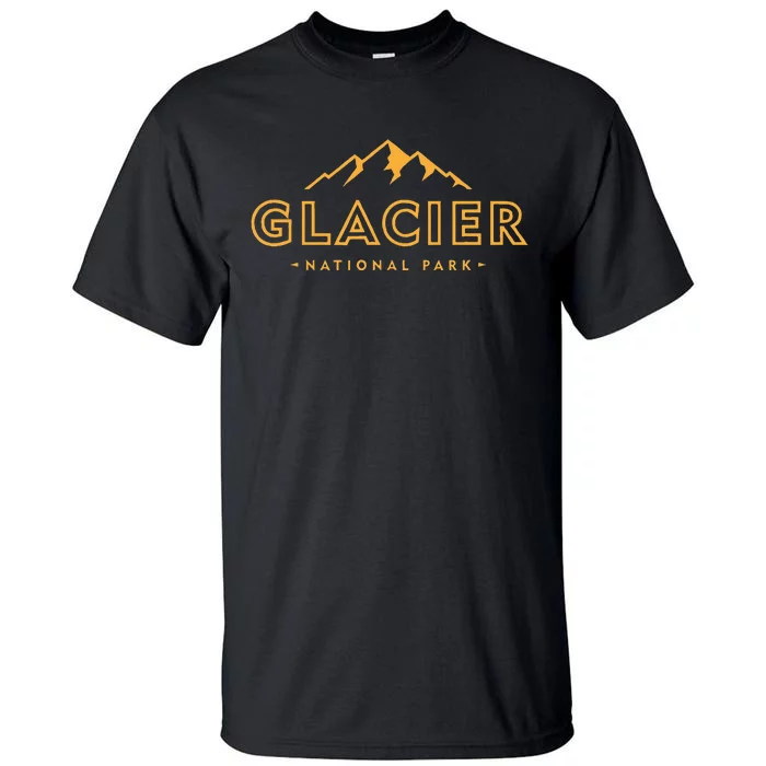 Glacier National Park Montana Hiking Souvenir Tall T-Shirt