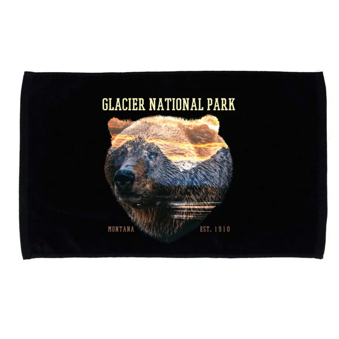 Glacier National Park Microfiber Hand Towel