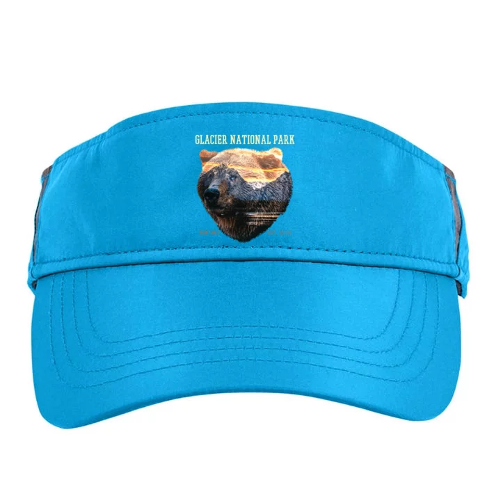 Glacier National Park Adult Drive Performance Visor