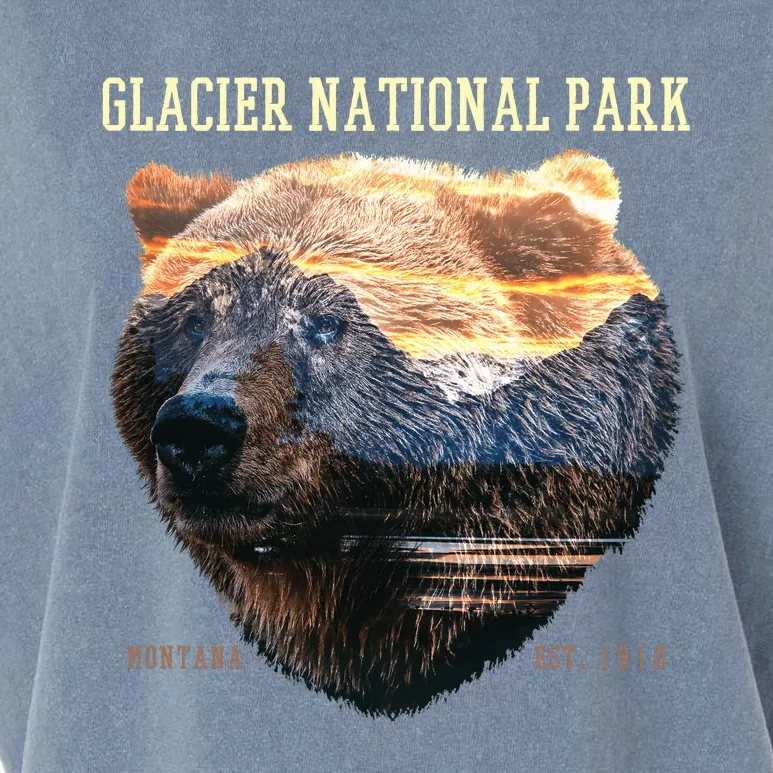 Glacier National Park Garment-Dyed Women's Muscle Tee