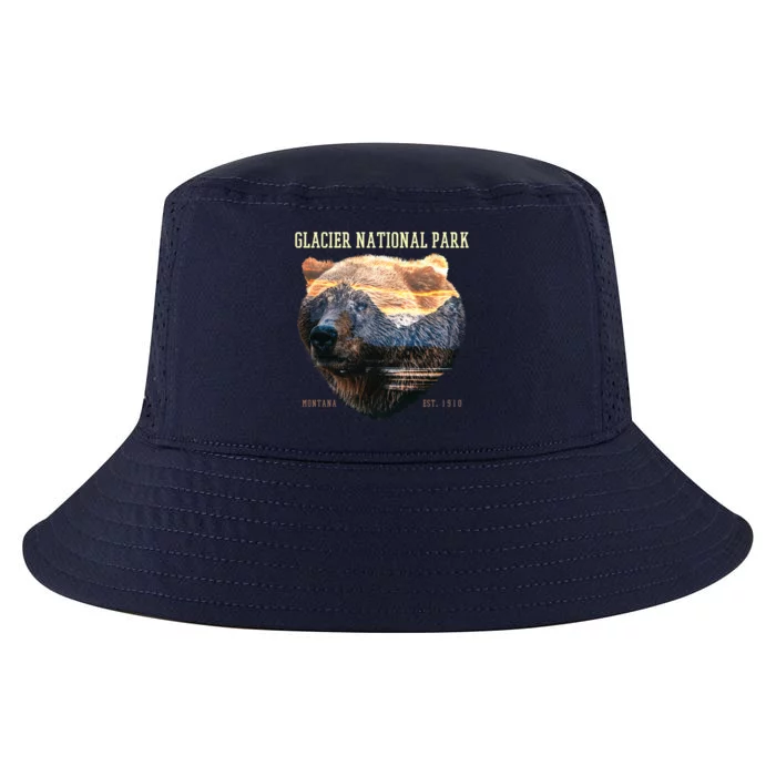 Glacier National Park Cool Comfort Performance Bucket Hat