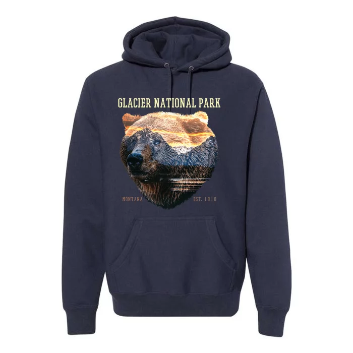 Glacier National Park Premium Hoodie