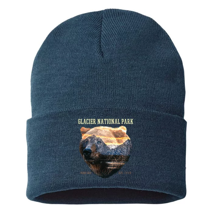 Glacier National Park Sustainable Knit Beanie