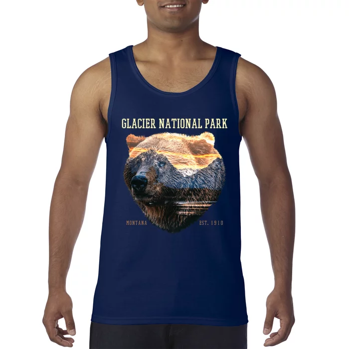 Glacier National Park Tank Top