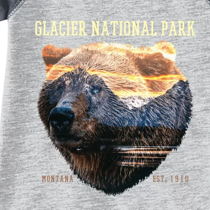 Glacier National Park Infant Baby Jersey Bodysuit