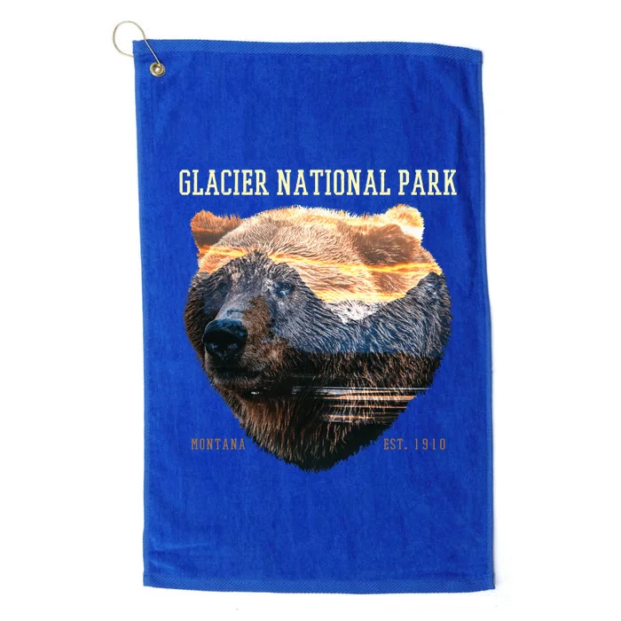 Glacier National Park Platinum Collection Golf Towel