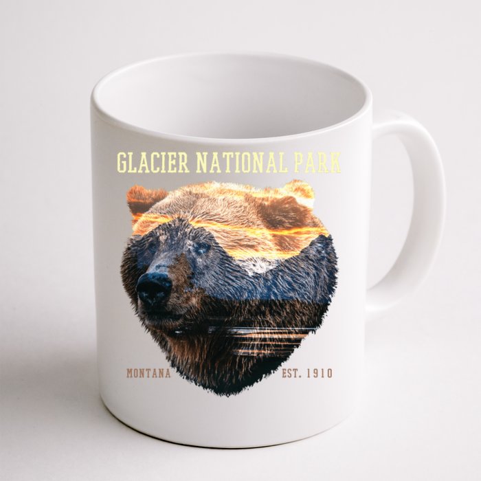 Glacier National Park Front & Back Coffee Mug