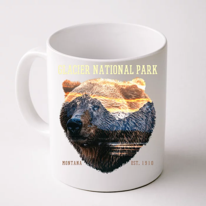 Glacier National Park Front & Back Coffee Mug