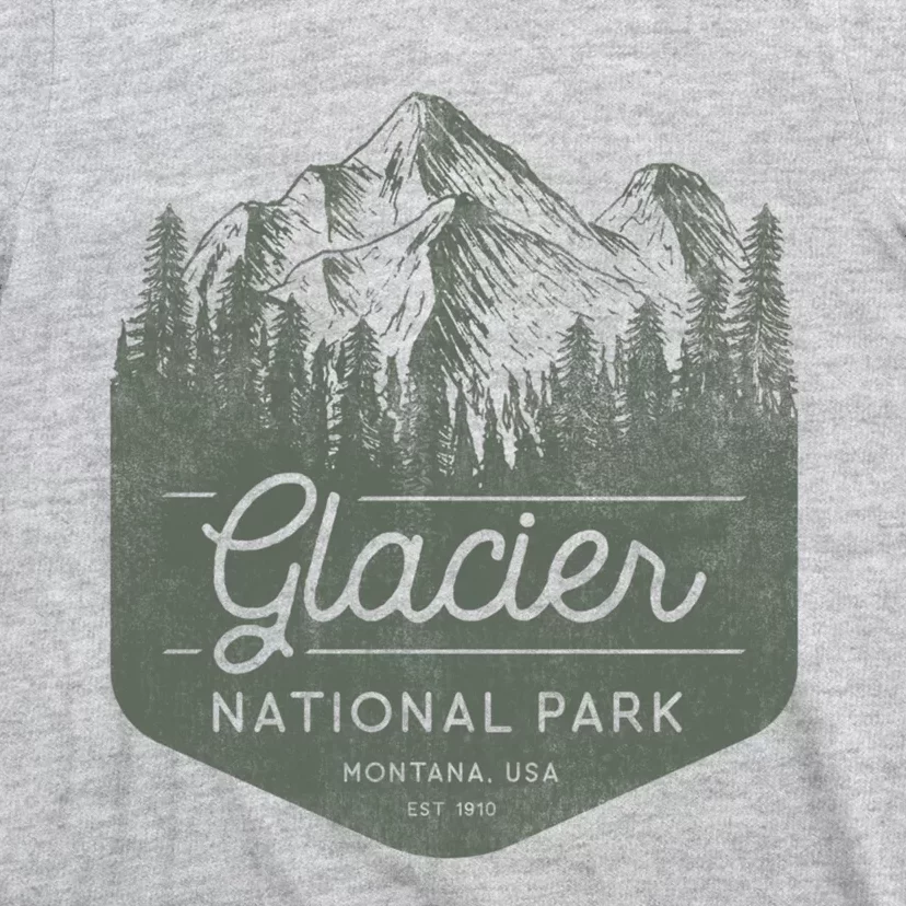 Glacier National Park Hoodie - Montana Vacation T-Shirt