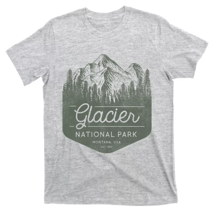 Glacier National Park Hoodie - Montana Vacation T-Shirt