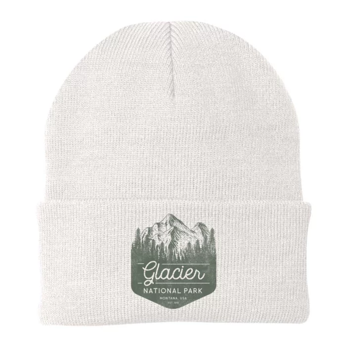 Glacier National Park Hoodie - Montana Vacation Knit Cap Winter Beanie