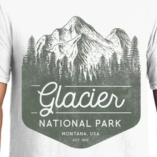 Glacier National Park Hoodie - Montana Vacation Pajama Set