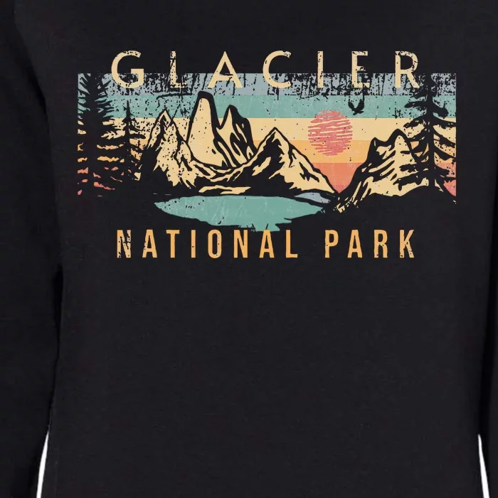 Glacier National Park Womens California Wash Sweatshirt