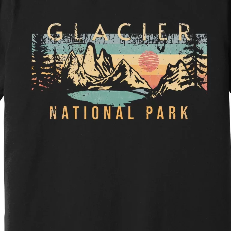 Glacier National Park Premium T-Shirt