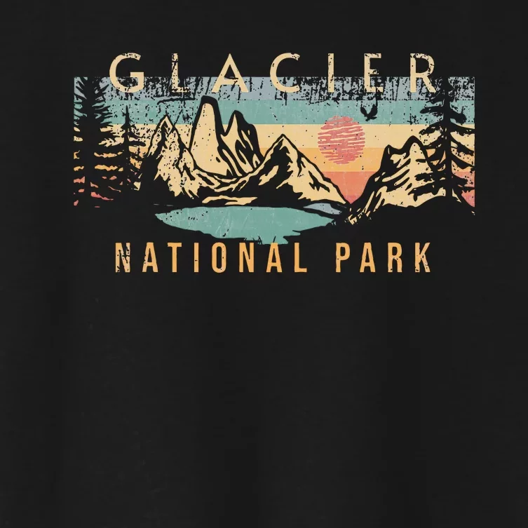 Glacier National Park Women's Crop Top Tee