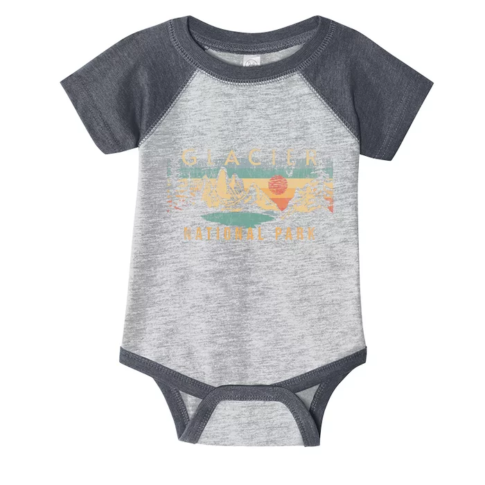 Glacier National Park Infant Baby Jersey Bodysuit