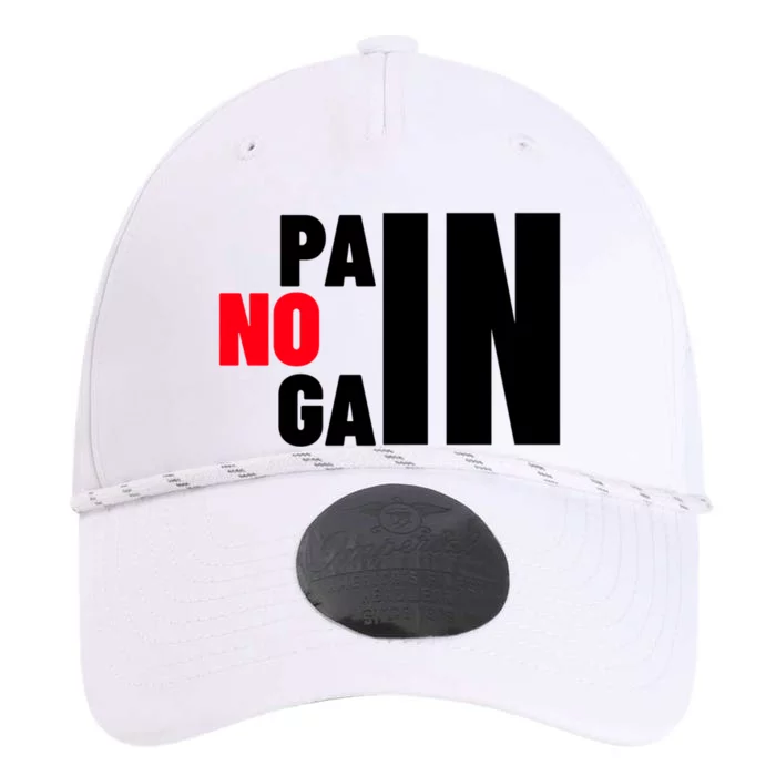 Gym No Pain No Gain Workout Meaningful Gift Performance The Dyno Cap