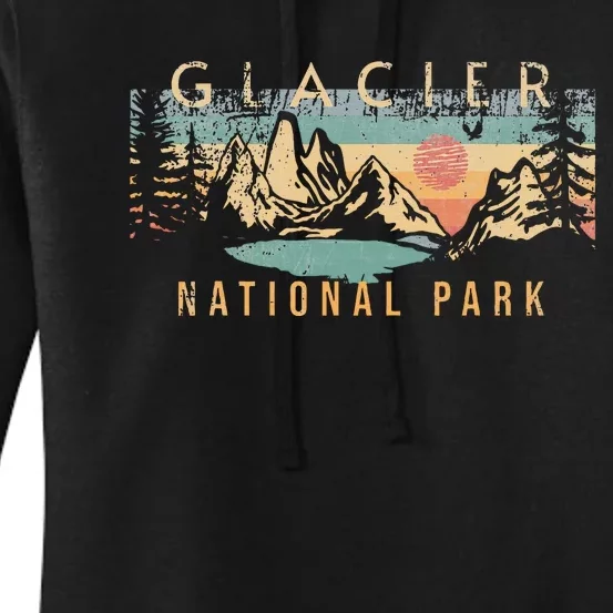 Glacier National Park Women's Pullover Hoodie