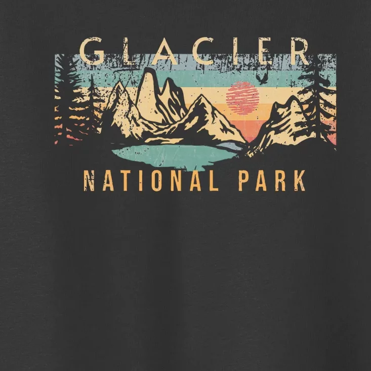 Glacier National Park Toddler T-Shirt