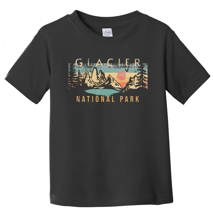 Glacier National Park Toddler T-Shirt