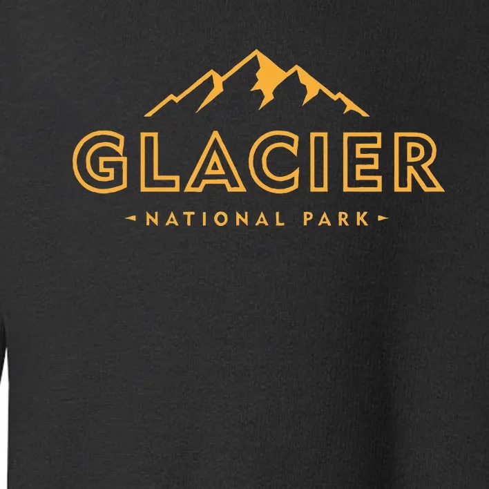 Glacier National Park Montana Women Hiking Souvenir Toddler Sweatshirt