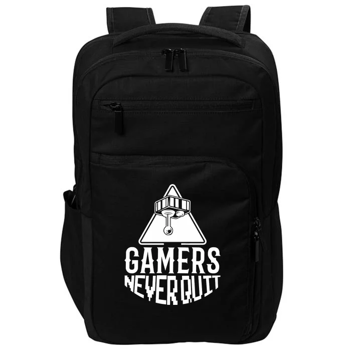 Gamers Never Quit Impact Tech Backpack